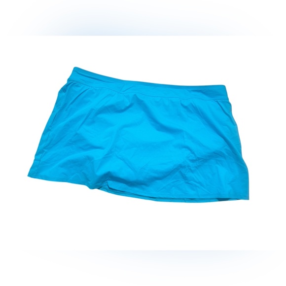 Lands’ End Turquoise swim skirt plus size NWT 22W 26W - Picture 3 of 6